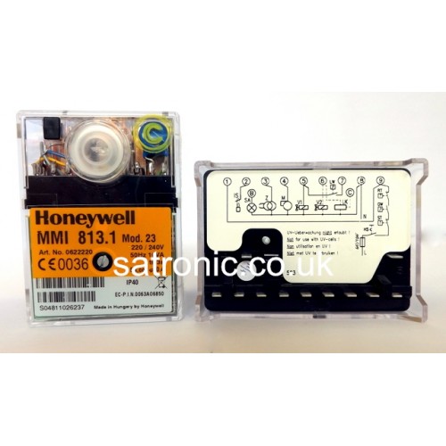 Honeywell / Satronic control box MMI813.1 Mod 23 240v Honeywell / Satronic control box MMI813.1 Mod 23 240v